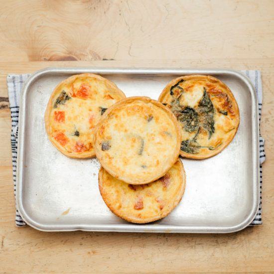 Quiche Goats Cheese & Red Onion Hilltop Farm