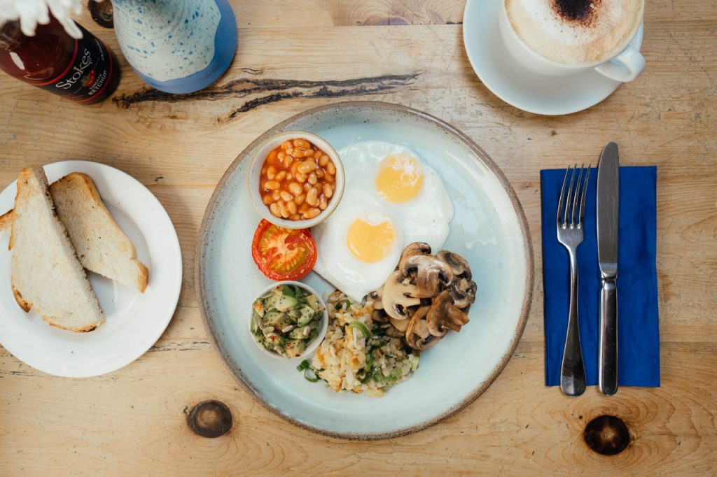 Breakfast in Leamington Spa Hilltop Farm