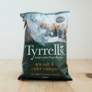 Hilltop Farm shop's product:Tyrrells Sea Salt & Cider Vinegar