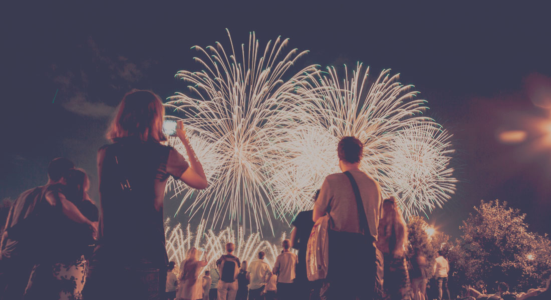 Bonfire Night - Hilltop farm