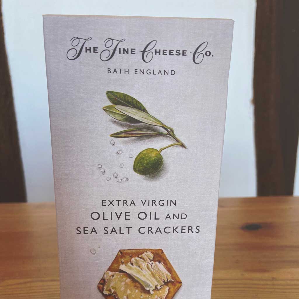 The Fine Cheese Co. Olive Oil & Sea Salt Crackers Hilltop Farm