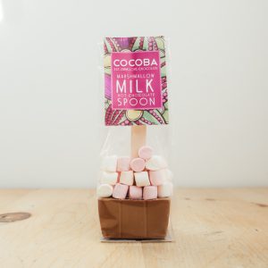 Photo of Hilltop Farm's online shop product: Cocoba Marshmallow Milk chocolate spoon