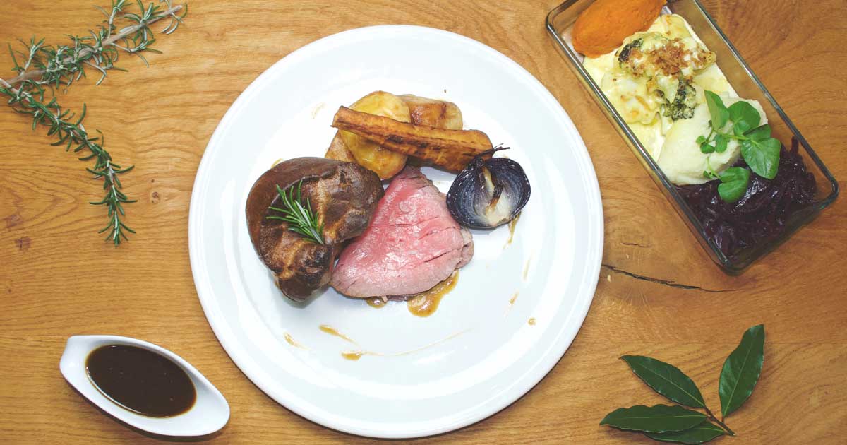 Sunday Lunch in Leamington Spa Hilltop Farm