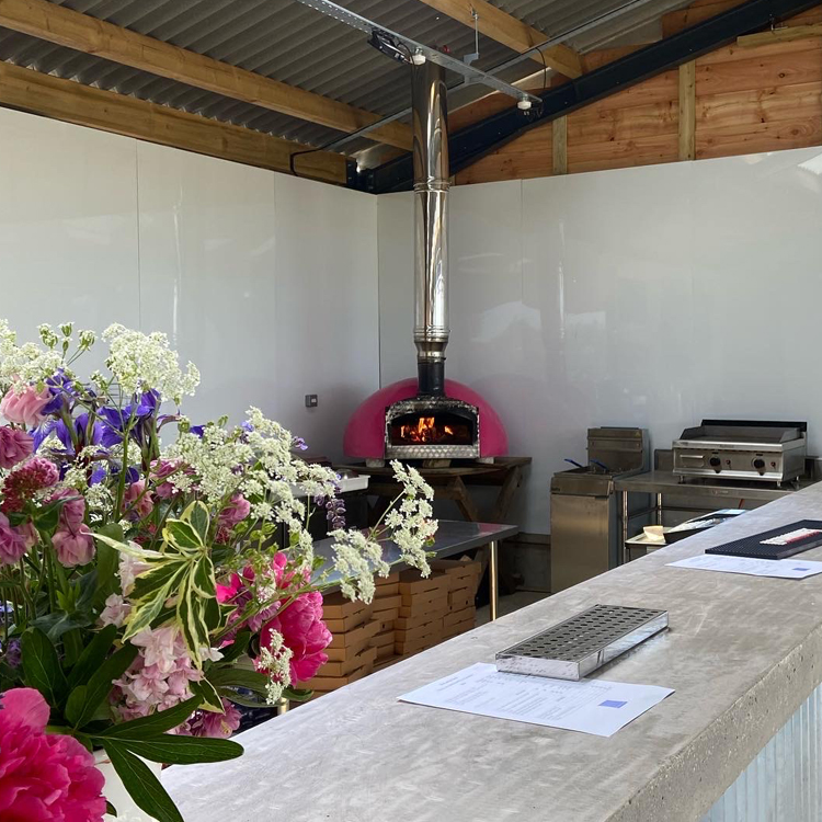 Zack's Barn Pizza Oven